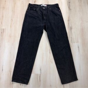 Levi’s 550 Relaxed Fit Black Jeans W38 L34 Straight Leg 90s Grunge Vintage